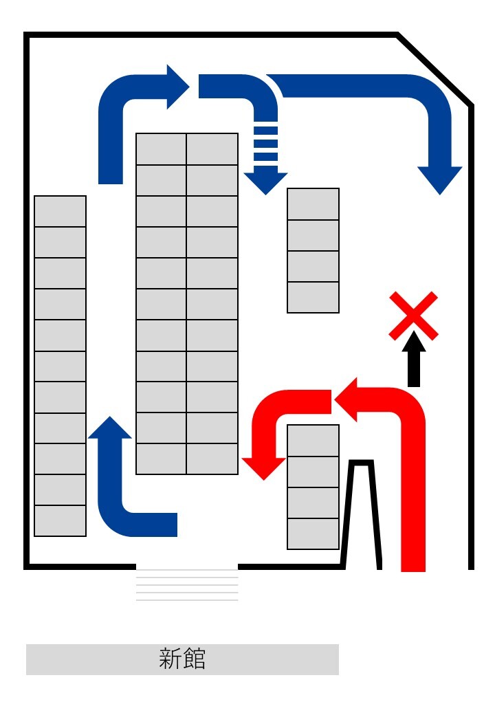 駐車場の案内図