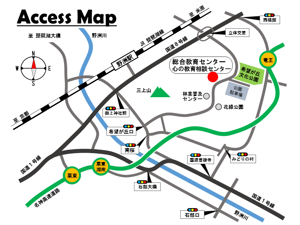 センター周辺地図