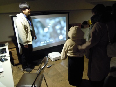 宇宙の講座の様子の写真