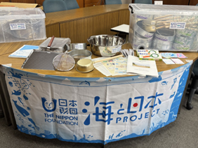 寄贈された実験器具