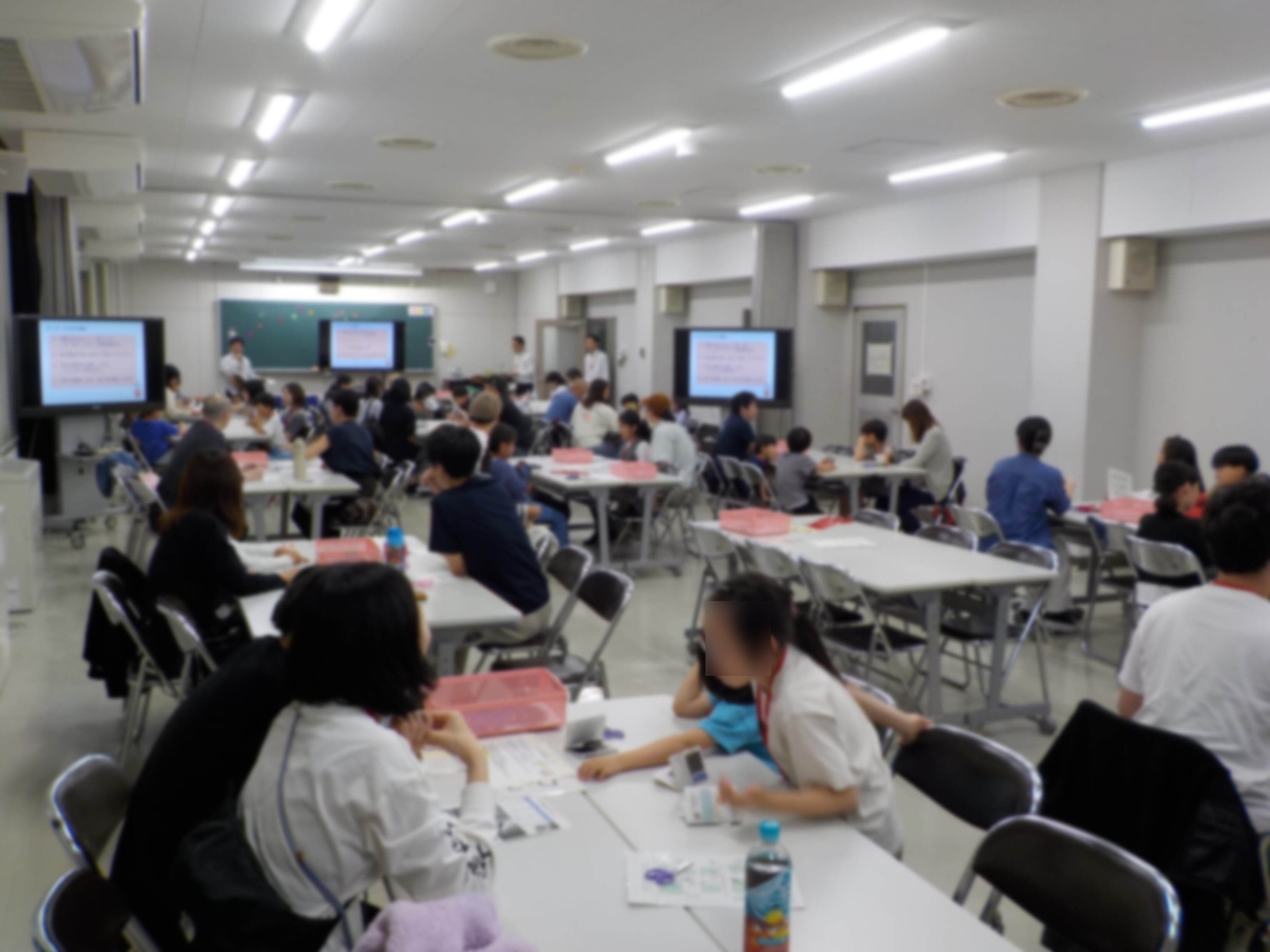 科学体験の様子